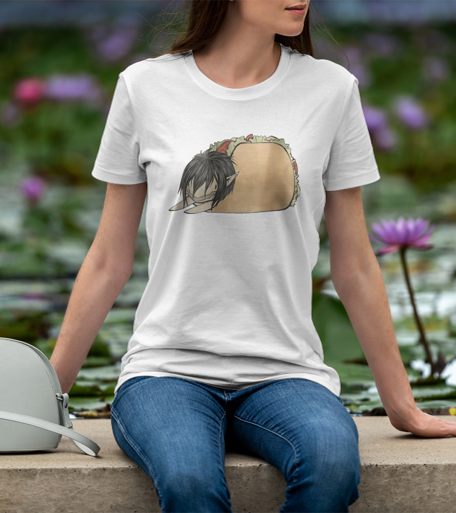 Attack On Titan A Taco On Titan Anime Mashup T-Shirt