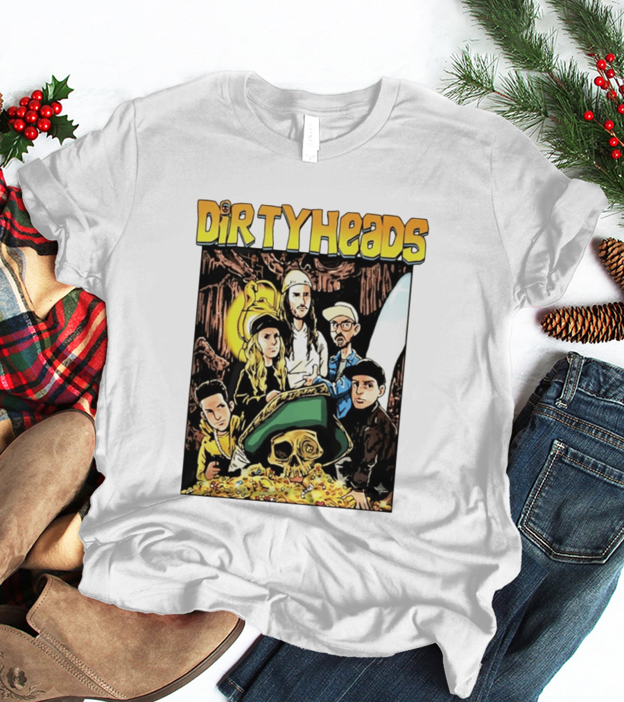 Dirty Heads Goonies Treasure Cave Adventure Tour 2024 T-Shirt