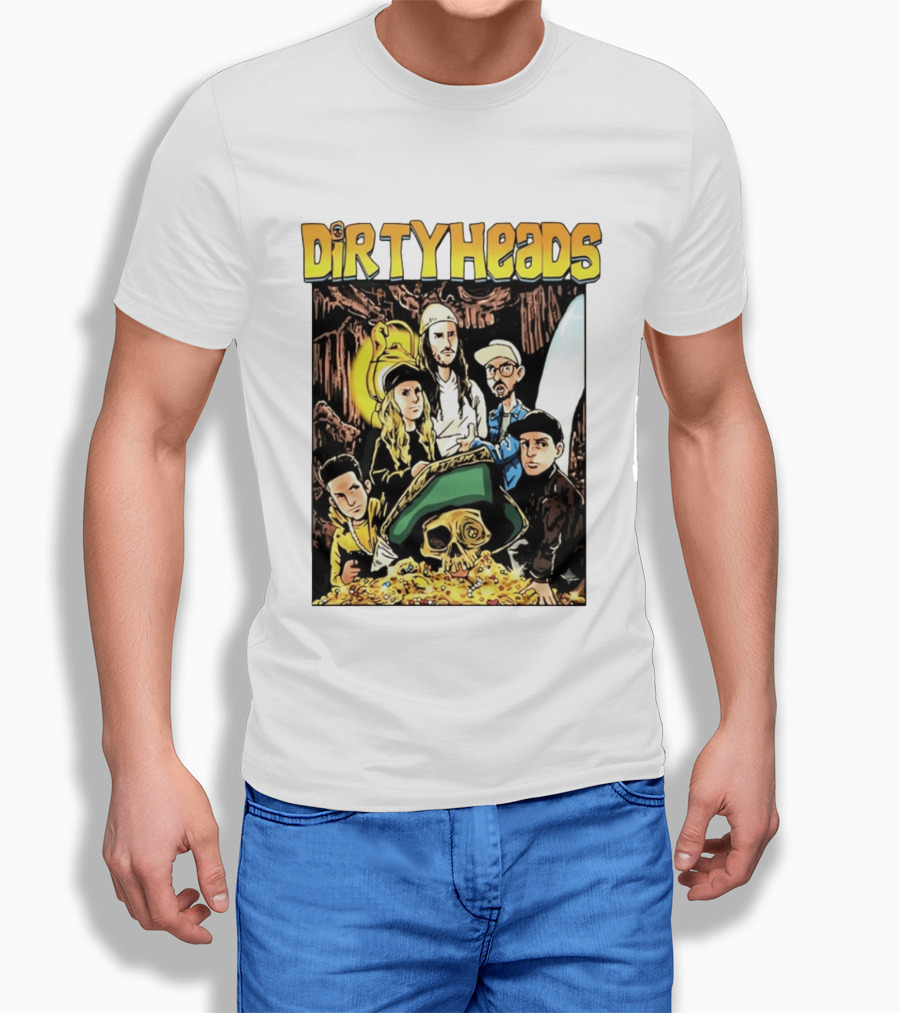 Dirty Heads Goonies Treasure Cave Adventure Tour 2024 T-Shirt