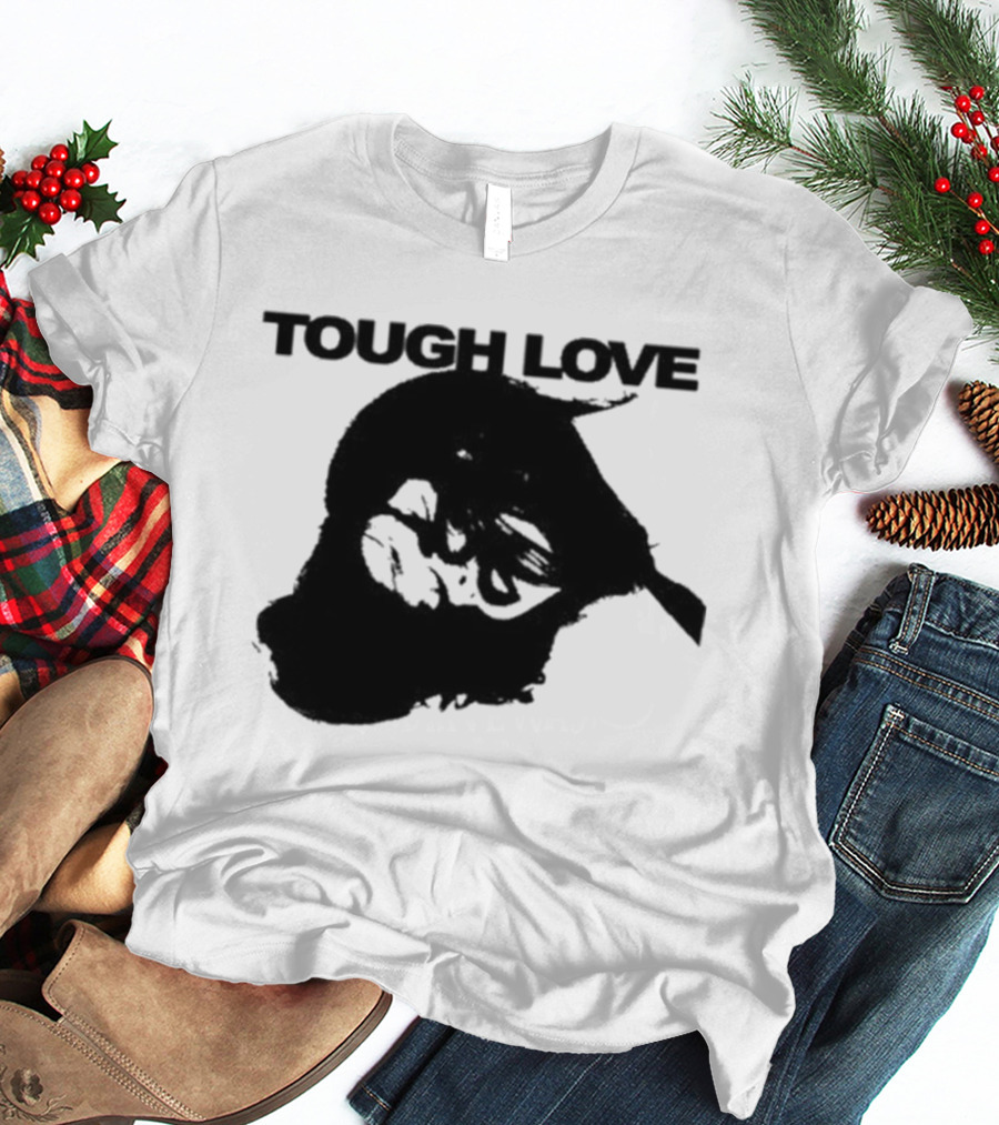 Tough Love Skull With Barbed Wire T-Shirt