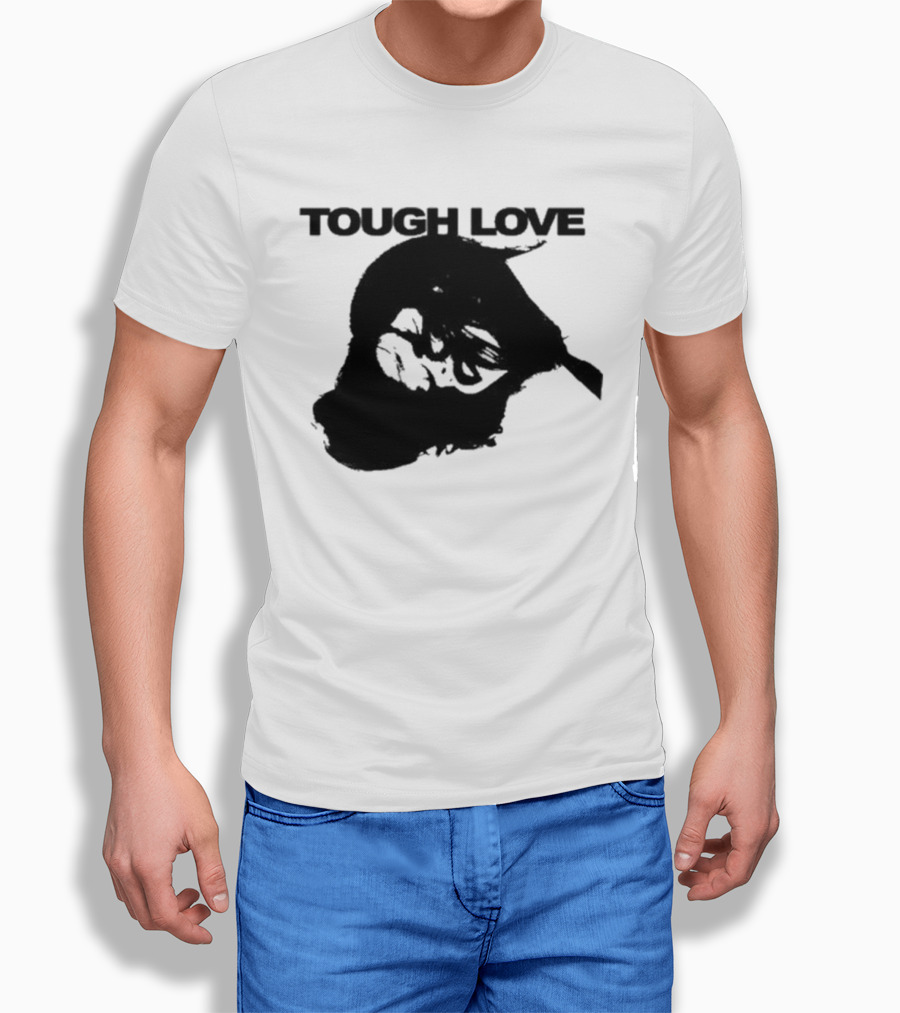 Tough Love Skull With Barbed Wire T-Shirt
