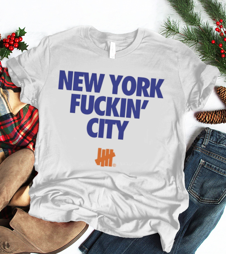 New York Knicks New York Fuckin' City Basketball 2026 NBA T-Shirt