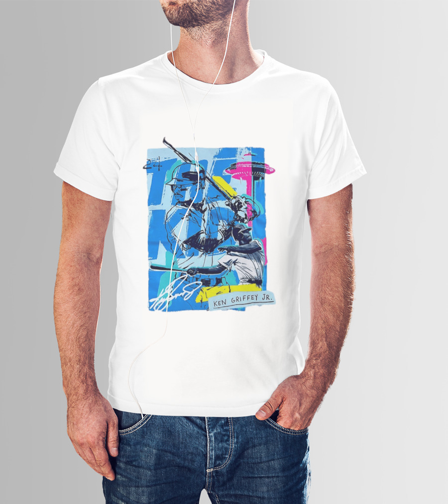 Ken Griffey Jr Seattle Mariners Baseball Legend T-Shirt
