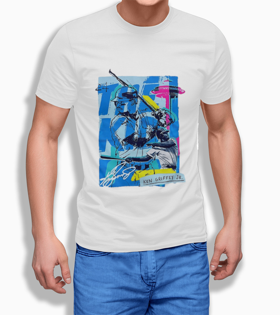 Ken Griffey Jr Seattle Mariners Baseball Legend T-Shirt