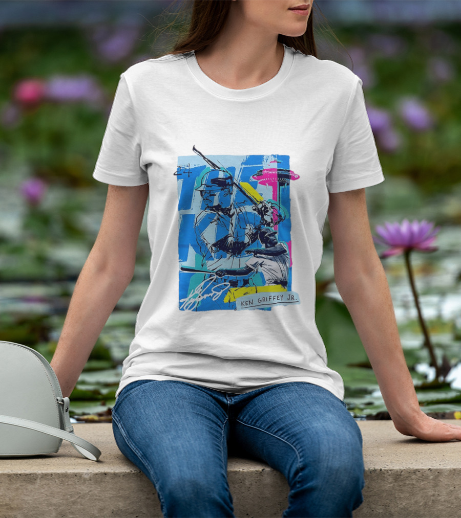 Ken Griffey Jr Seattle Mariners Baseball Legend T-Shirt