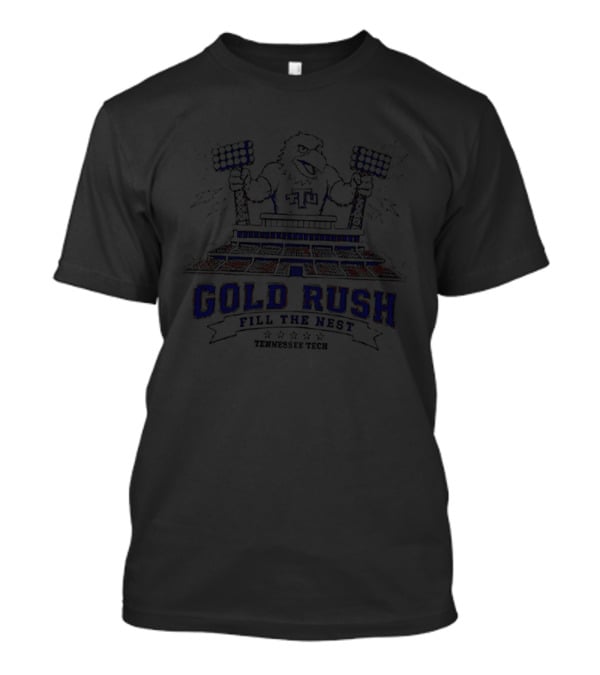 Tennessee Tech Awesome Eagle Fill The Nest 2026 Cold Rush Stadium Lights T-Shirt
