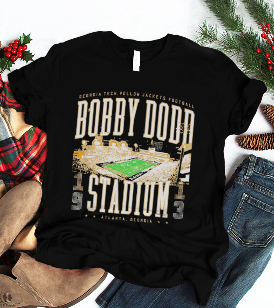 Bobby Dodd Stadium Georgia Tech Yellow Jackets Football Atlanta Georgia 1913 T-Shirt