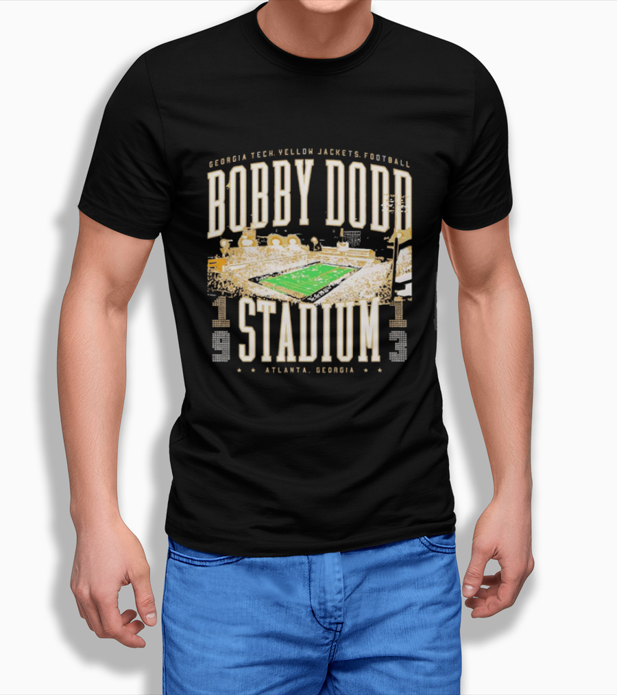 Bobby Dodd Stadium Georgia Tech Yellow Jackets Football Atlanta Georgia 1913 T-Shirt