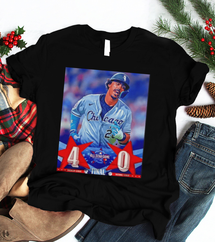 Chicago White Sox 2026 All Star Game American League 4 National League 0 Final Score T-Shirt