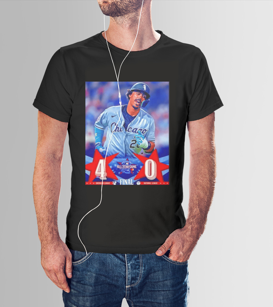 Chicago White Sox 2026 All Star Game American League 4 National League 0 Final Score T-Shirt