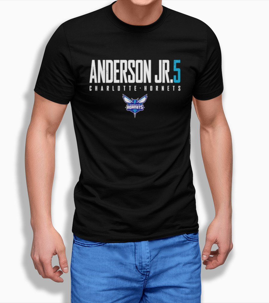 Anderson Jr. 5 Charlotte Hornets T-Shirt