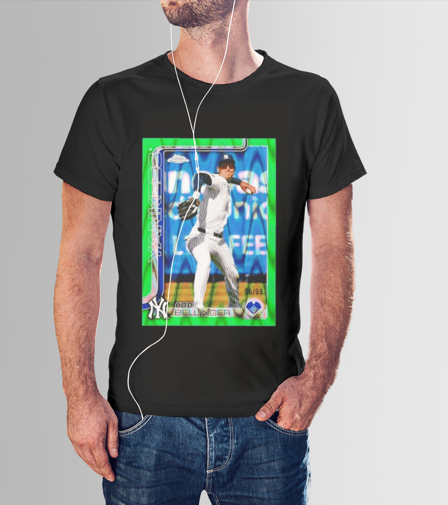 Cody Bellinger 08 99 Topps Chrome Yankees T-Shirt