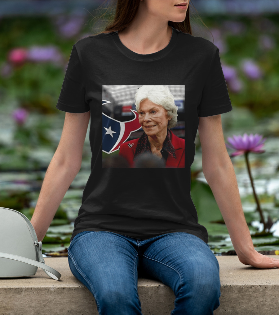 Houston Texans Co Founder Janice McNair Legacy Honored T-Shirt