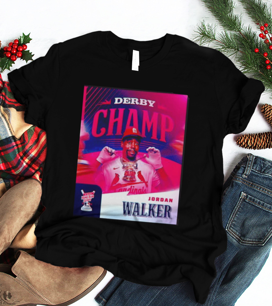 Jordan Walker St Louis Cardinals Home Run Derby Champ 2026 T-Shirt