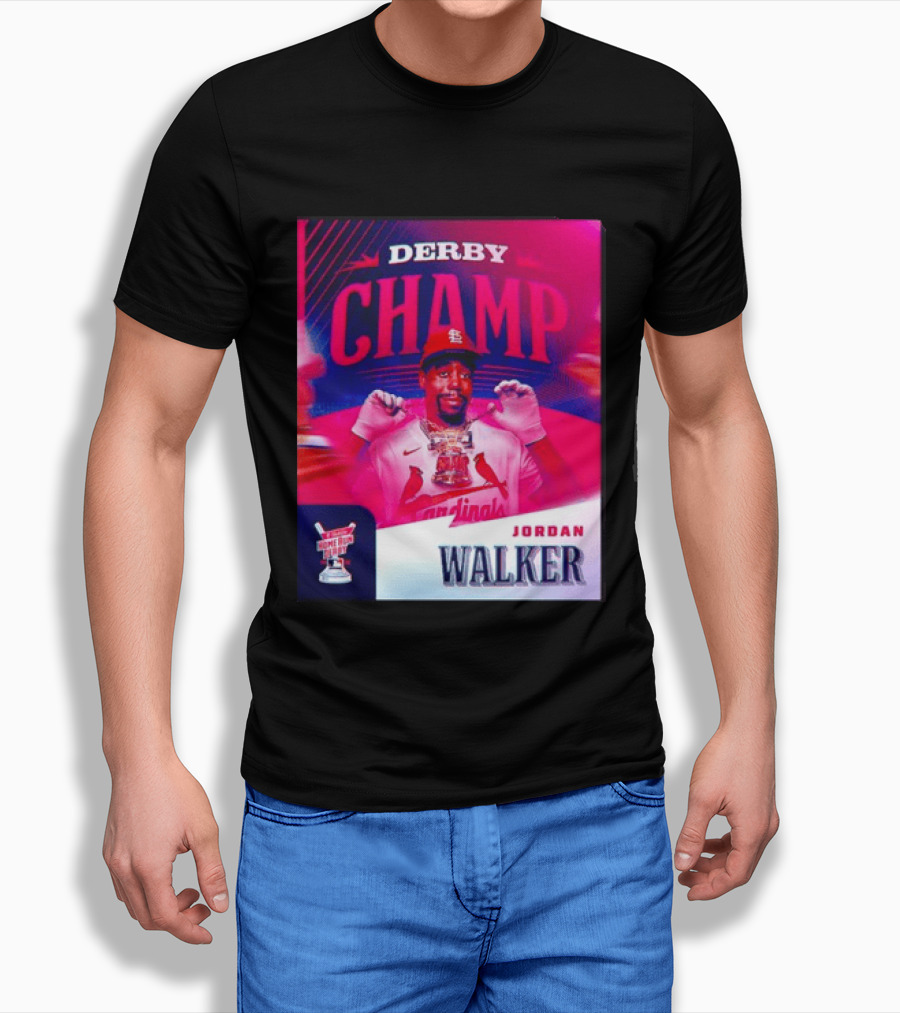 Jordan Walker St Louis Cardinals Home Run Derby Champ 2026 T-Shirt