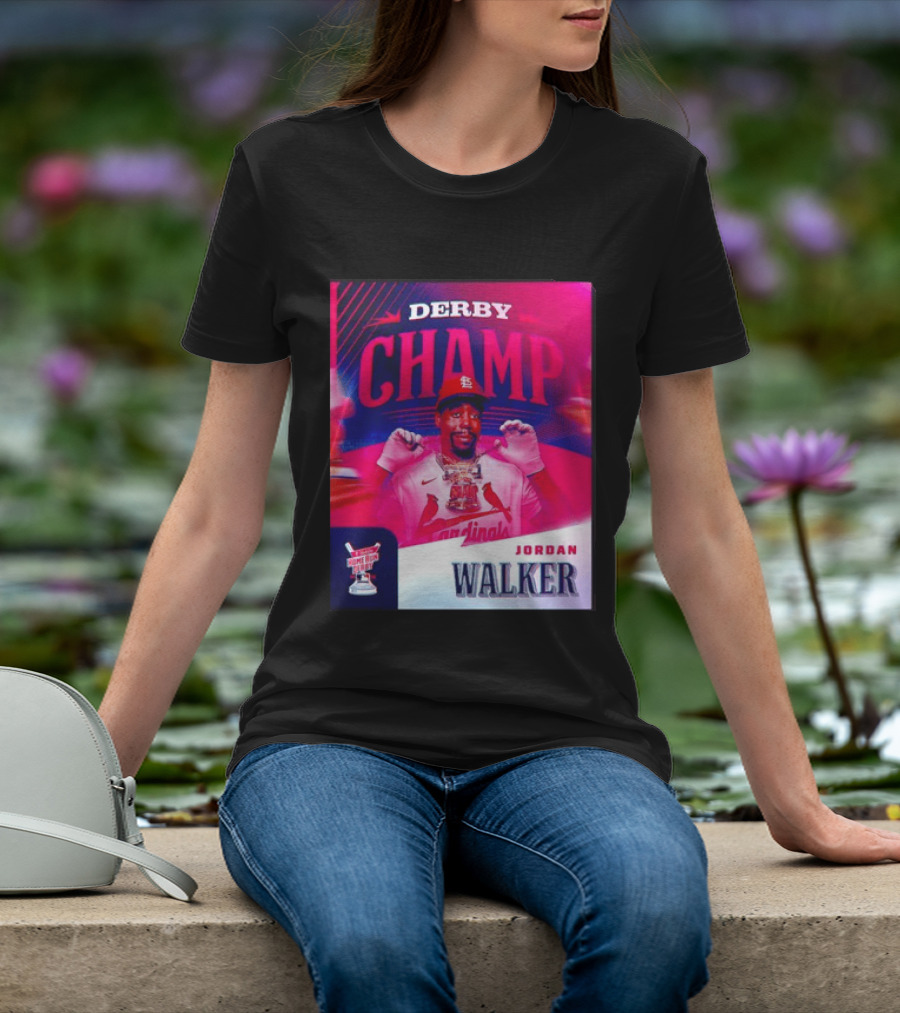 Jordan Walker St Louis Cardinals Home Run Derby Champ 2026 T-Shirt