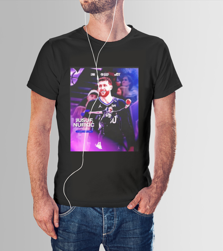 Jusuf Nurkić NBA Utah Jazz Contract 2 Years 22 Million T-Shirt