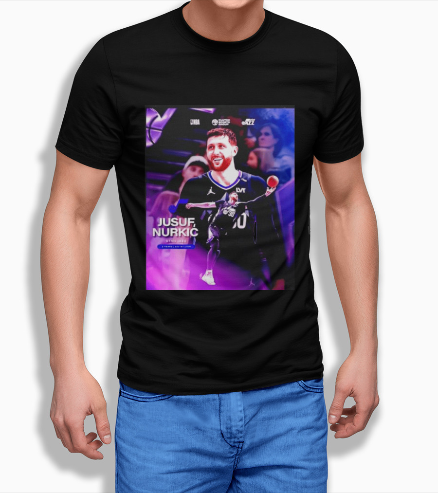 Jusuf Nurkić NBA Utah Jazz Contract 2 Years 22 Million T-Shirt
