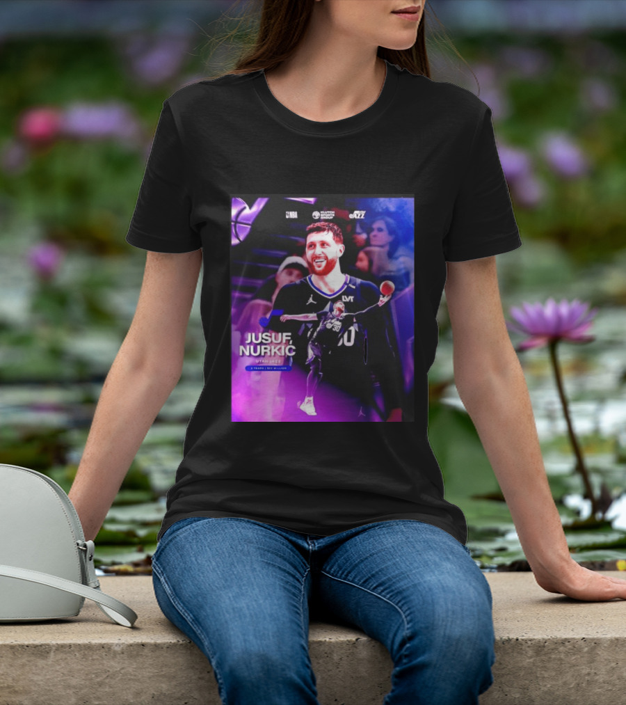 Jusuf Nurkić NBA Utah Jazz Contract 2 Years 22 Million T-Shirt
