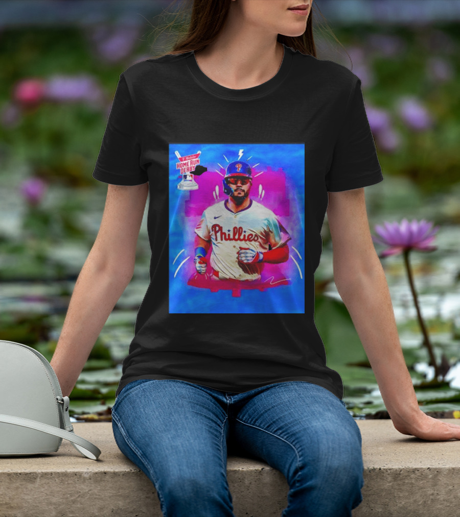 Philadelphia Phillies Kyle Schwarber 2024 Mobile Home Run Derby Highlights T-Shirt