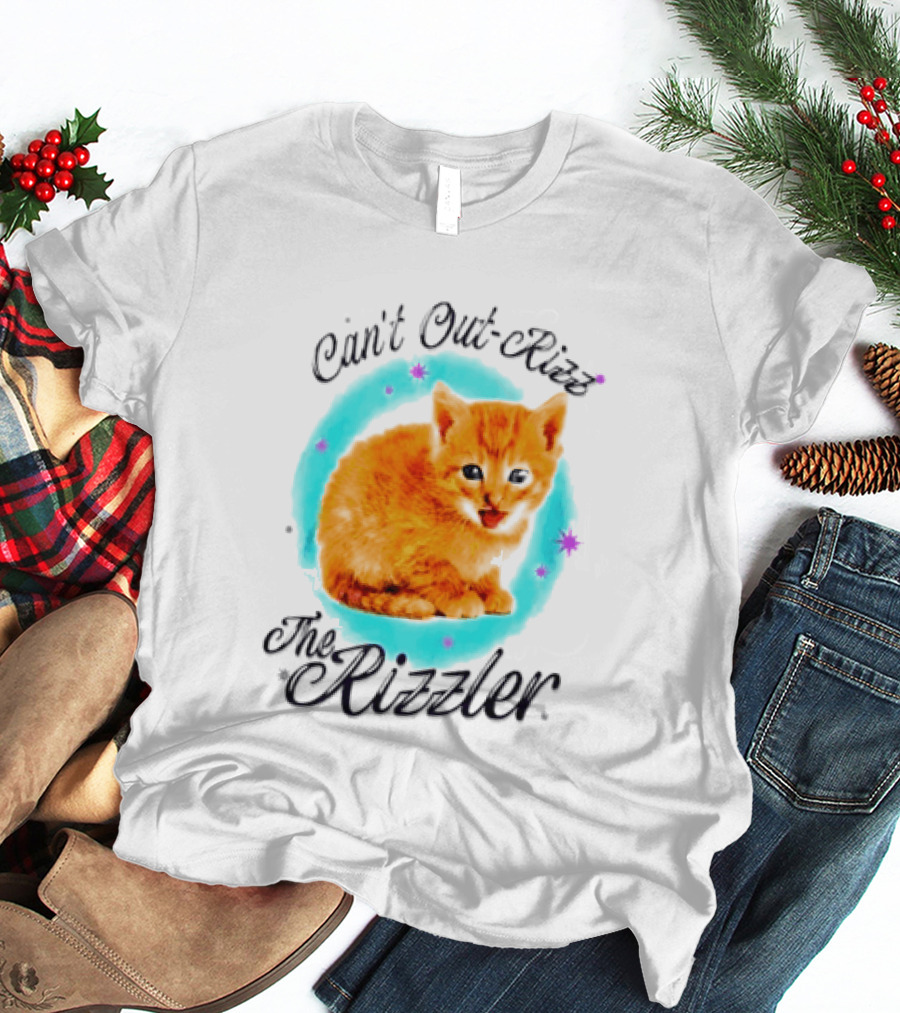 Can't Out Rizz The Rizzler Cat T-Shirt