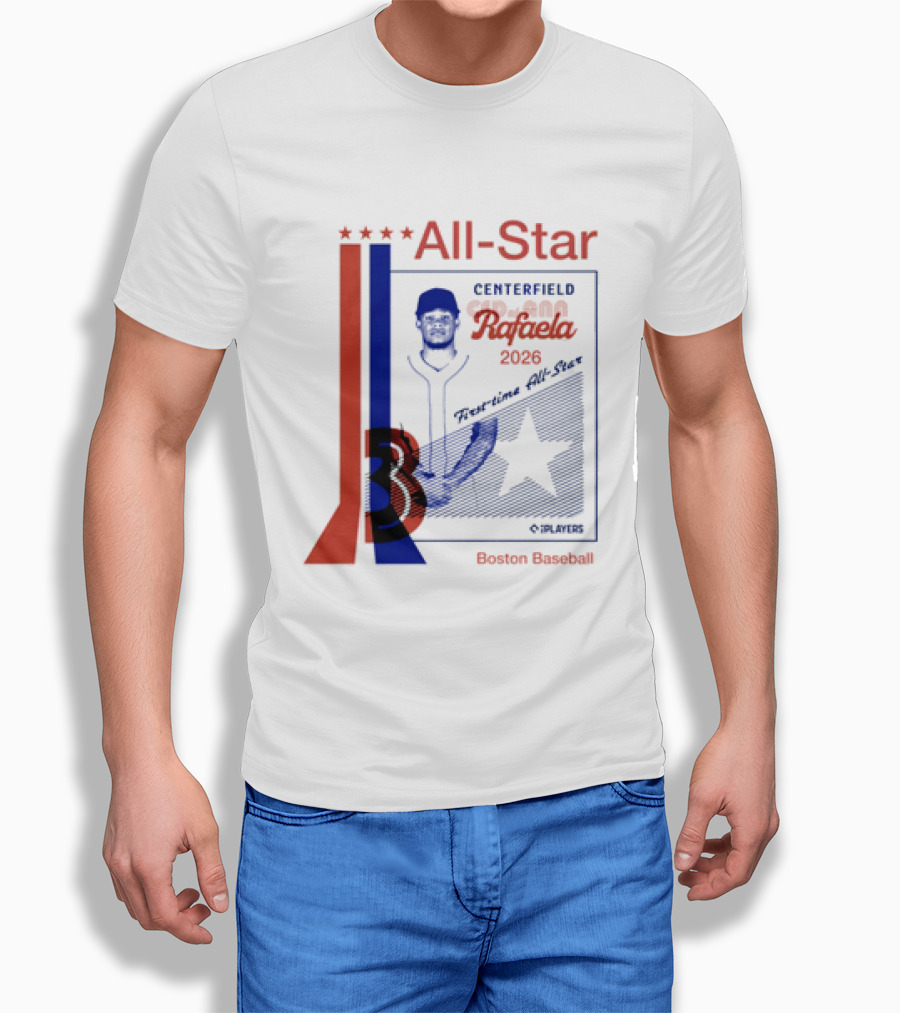 Ceddanne Rafaela Centerfield Boston Red Sox All Star 2026 T-Shirt