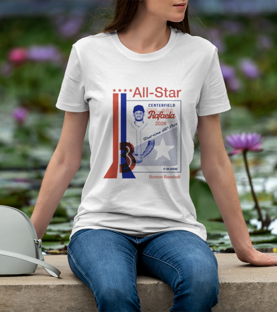 Ceddanne Rafaela Centerfield Boston Red Sox All Star 2026 T-Shirt