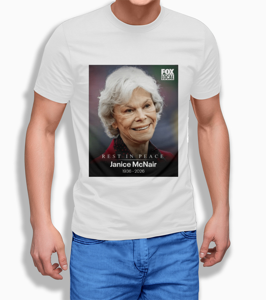 Rest In Peace Janice McNair 1936 2026 FOX Local Memorial T-Shirt