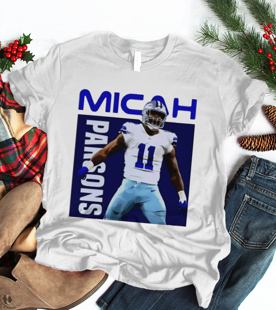 Micah Parsons Dallas Cowboys Number 11 NFL Football Star T-Shirt
