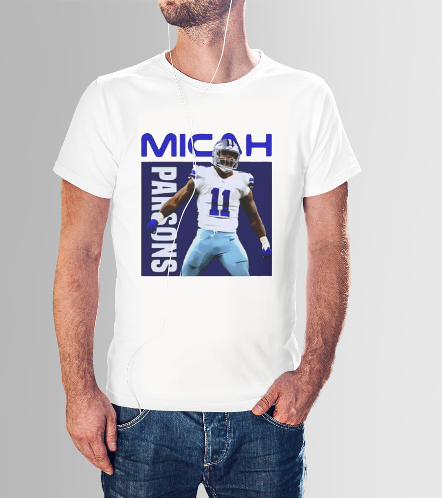 Micah Parsons Dallas Cowboys Number 11 NFL Football Star T-Shirt