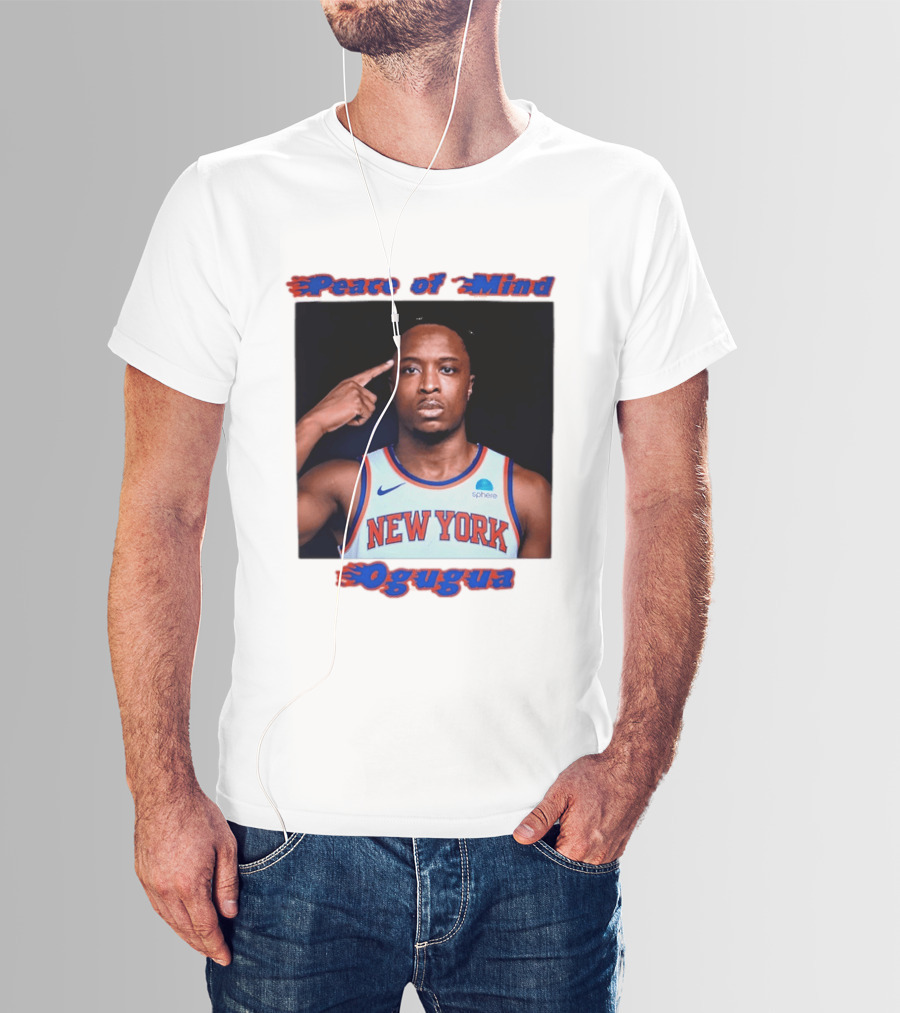 New York Knicks Basketball OG Anunoby Peace Of Mind Ogugua 2026 T-Shirt