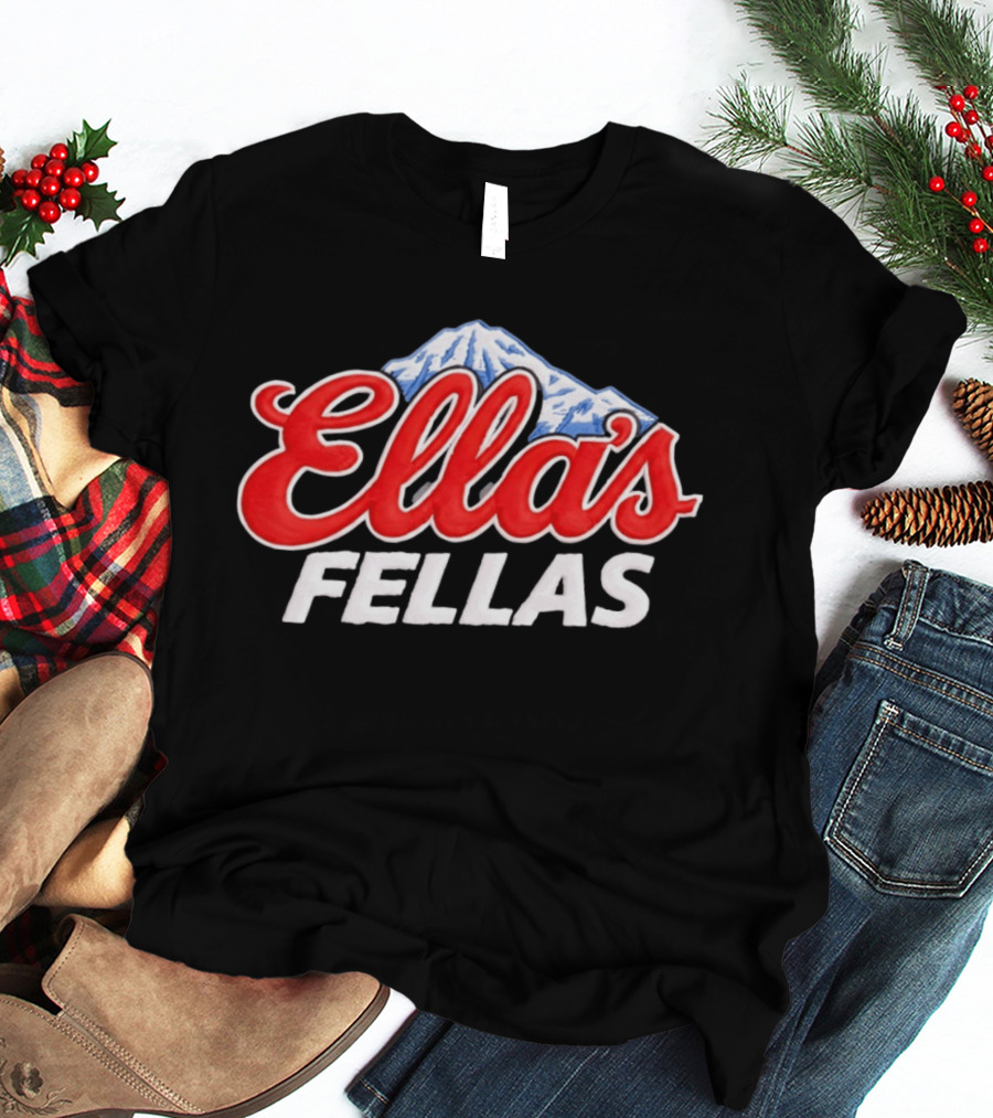 Ella's Fellas Mountain Country Music Lover T-Shirt