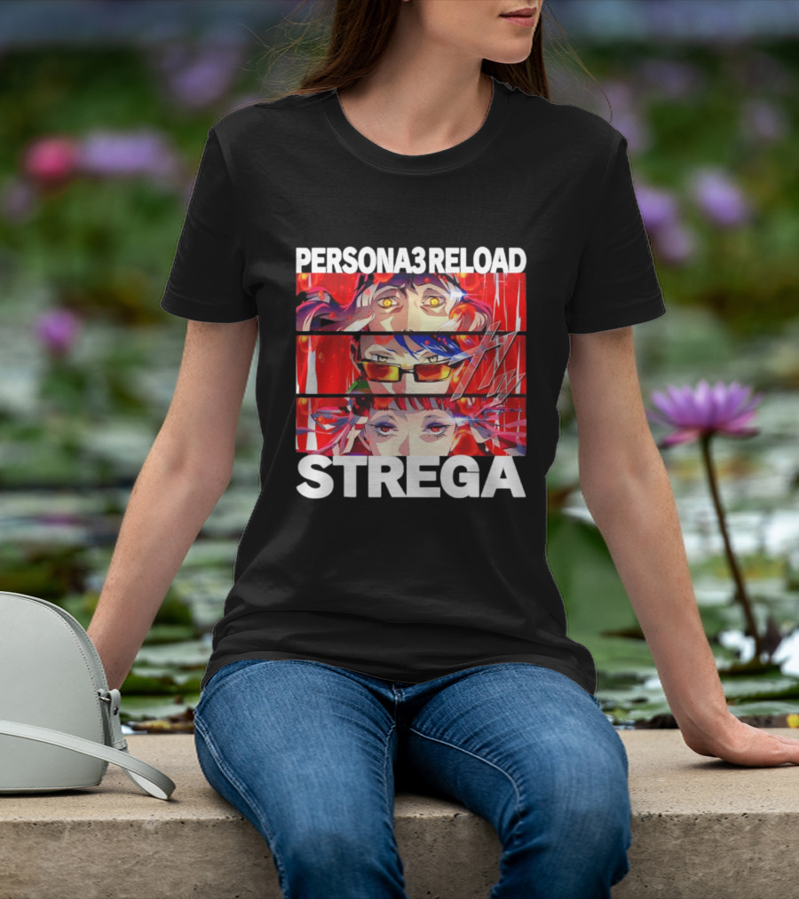 Takaya Sakaki Jin Shirato Chidori Yoshino Persona 3 Reload Strega Characters Persona 3 Reload T-Shirt