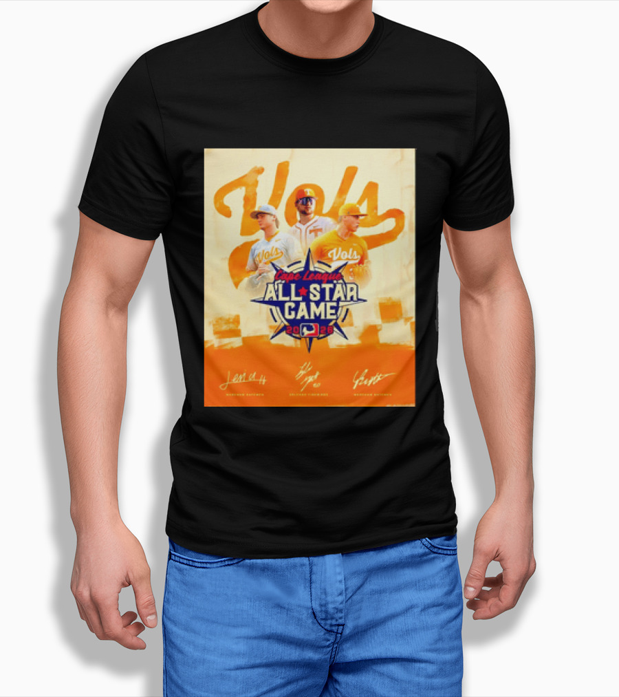 Tennessee Vols Cape League All Star Game 2026 T-Shirt
