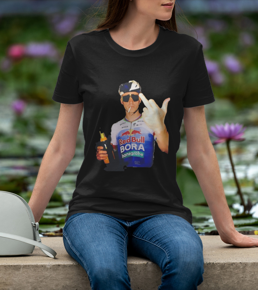 Remco Evenepoel Red Bull BORA Hansgrohe Smoking Gesture T-Shirt