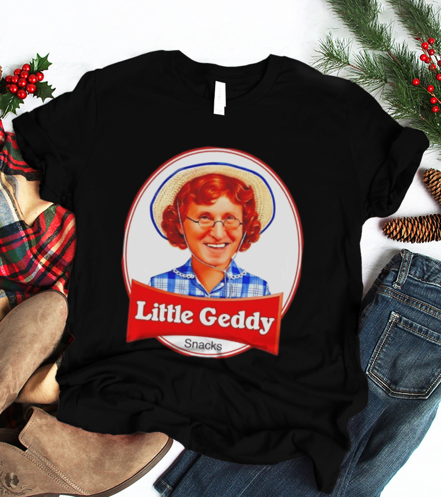 Little Geddy Snacks Rush Geddy Lee Sara Lee T-Shirt