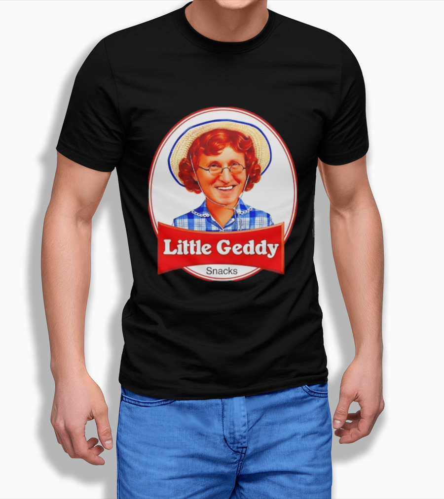 Little Geddy Snacks Rush Geddy Lee Sara Lee T-Shirt