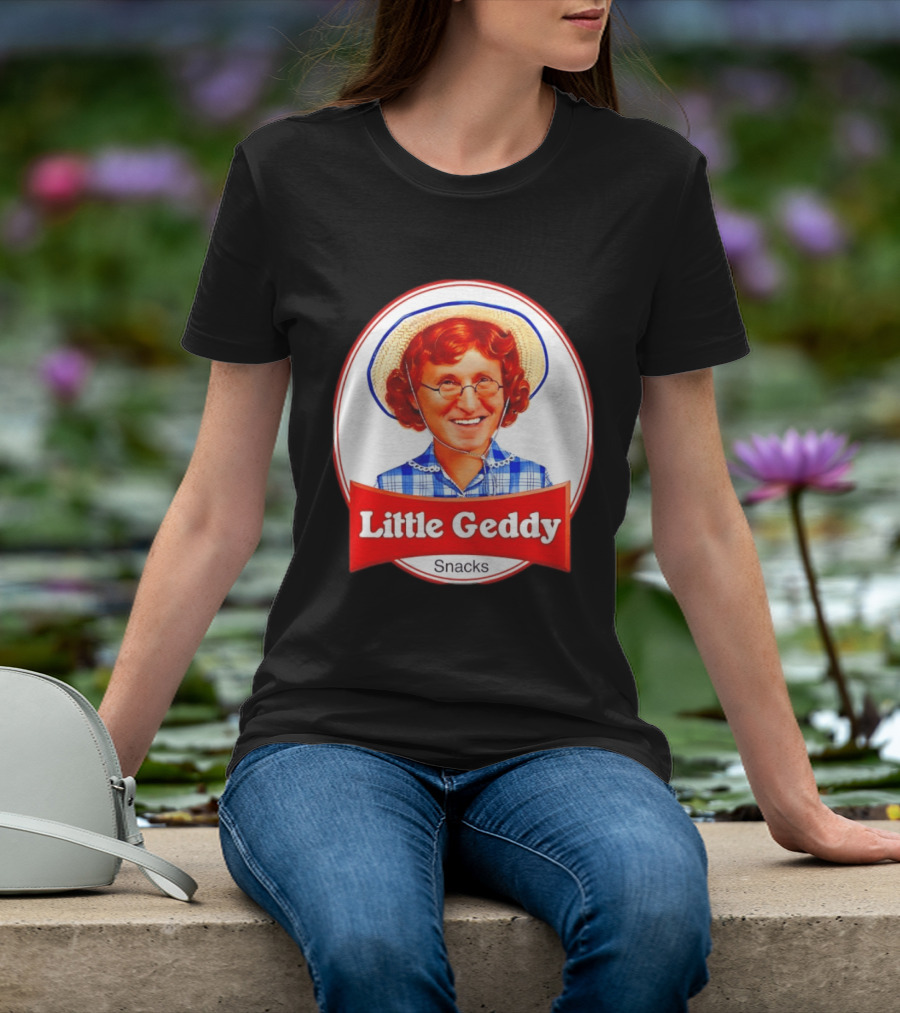 Little Geddy Snacks Rush Geddy Lee Sara Lee T-Shirt