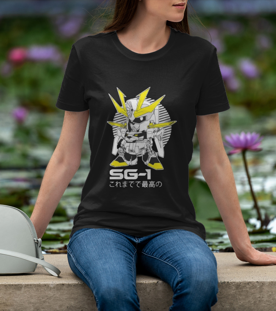 SG 1 Gundam Chibi Mecha Anime T-Shirt