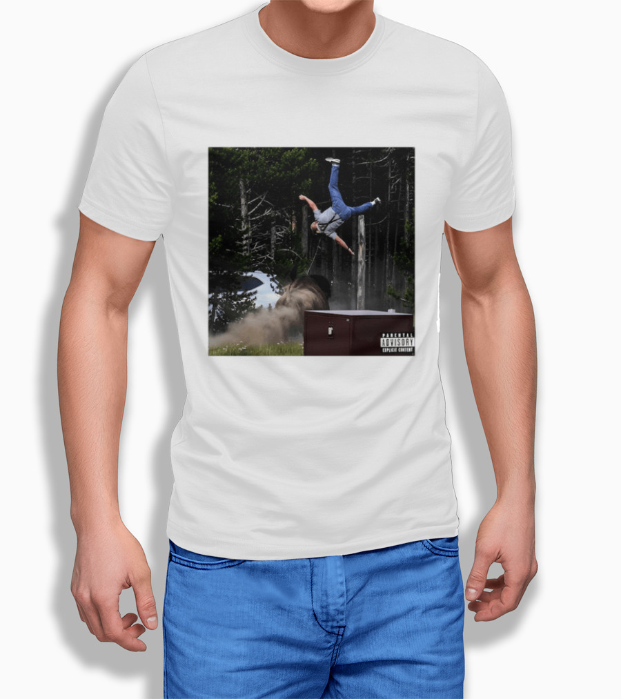 Bison Do Not Pet The Fluffy Cows National Park Parental Advisory Explicit Content Warning T-Shirt