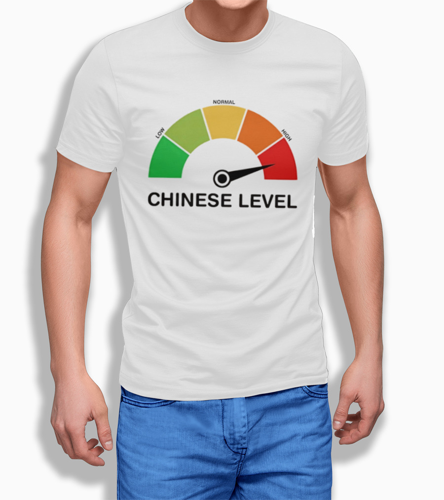 Chinese Level Meter Low Normal High Gauge T-Shirt