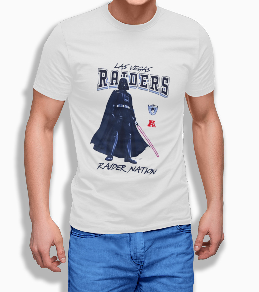 Las Vegas Raiders Darth Vader Raider Nation Star Wars 2026 T-Shirt