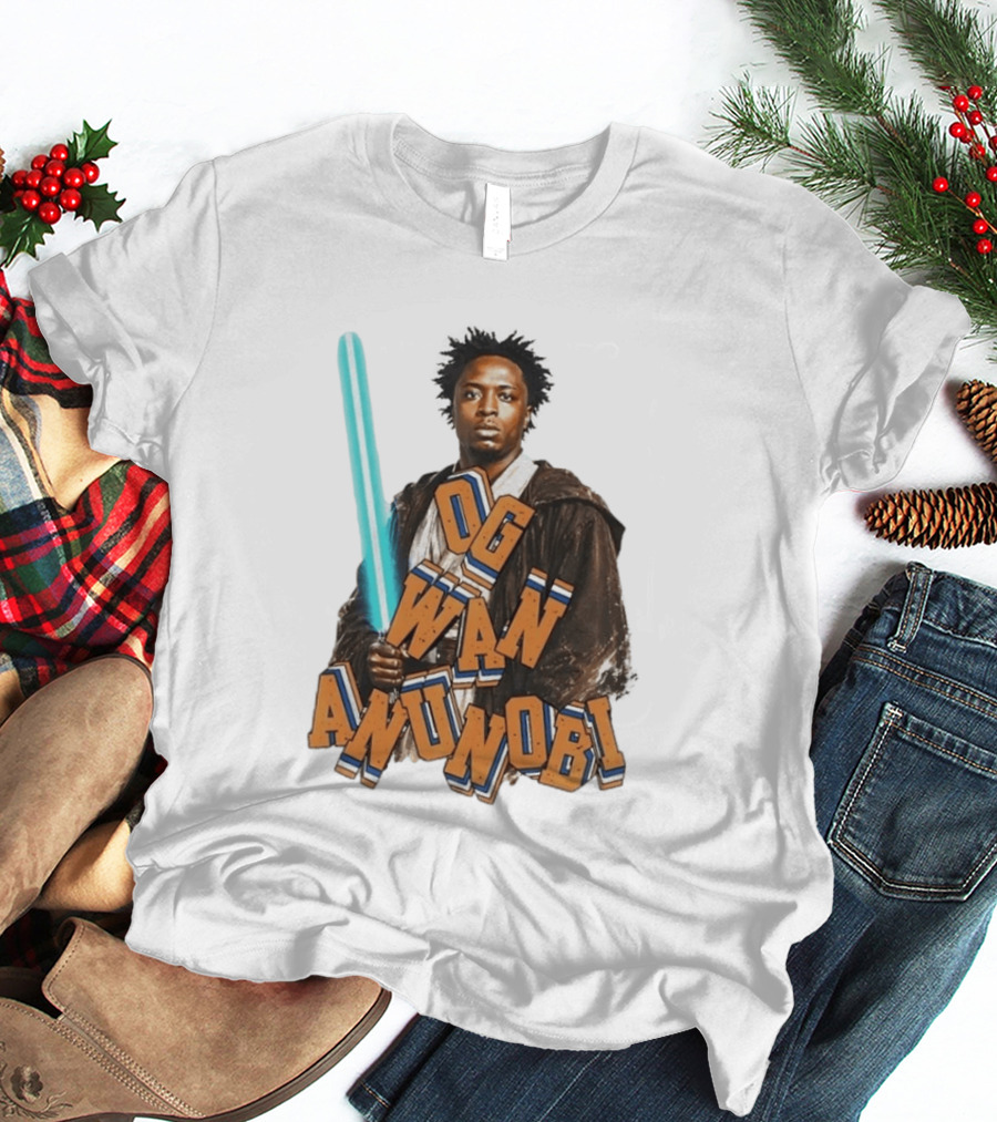 Og Wan Anunobi New York Knicks Basketball Nba 2026 Star Wars T-Shirt