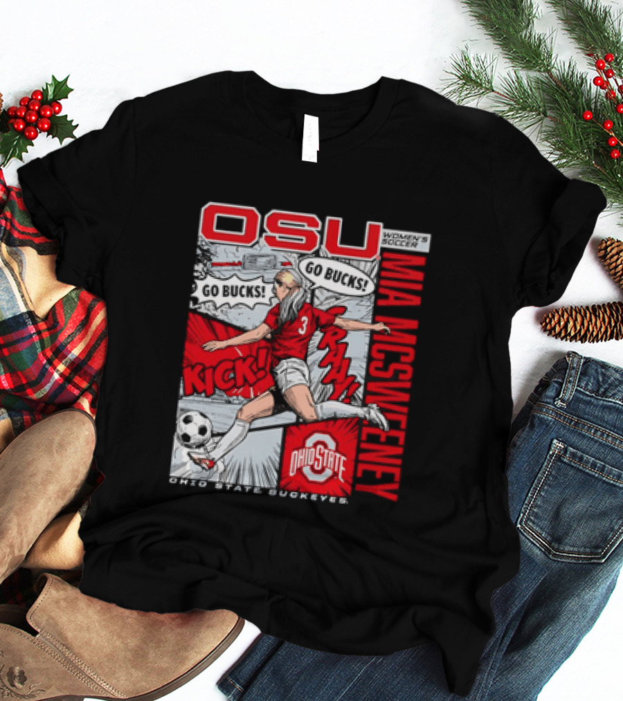 Ohio State Buckeyes OSU Mia McSweeney T-Shirt