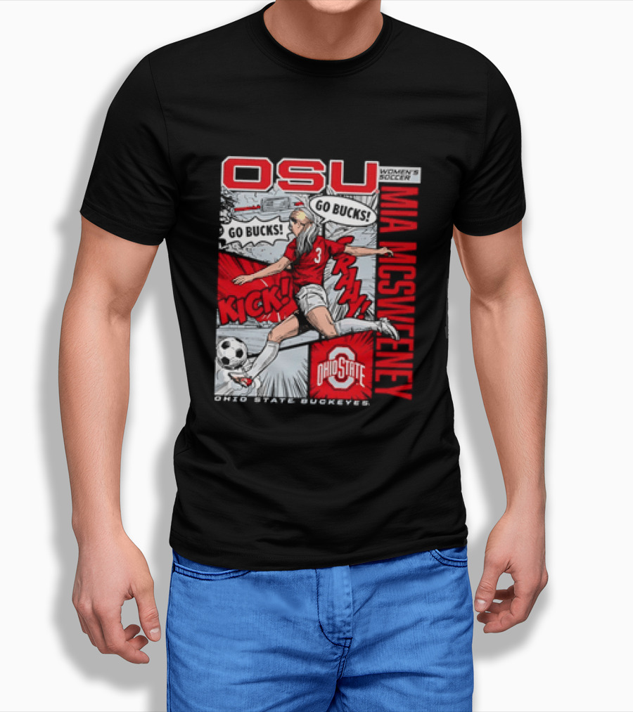 Ohio State Buckeyes OSU Mia McSweeney T-Shirt