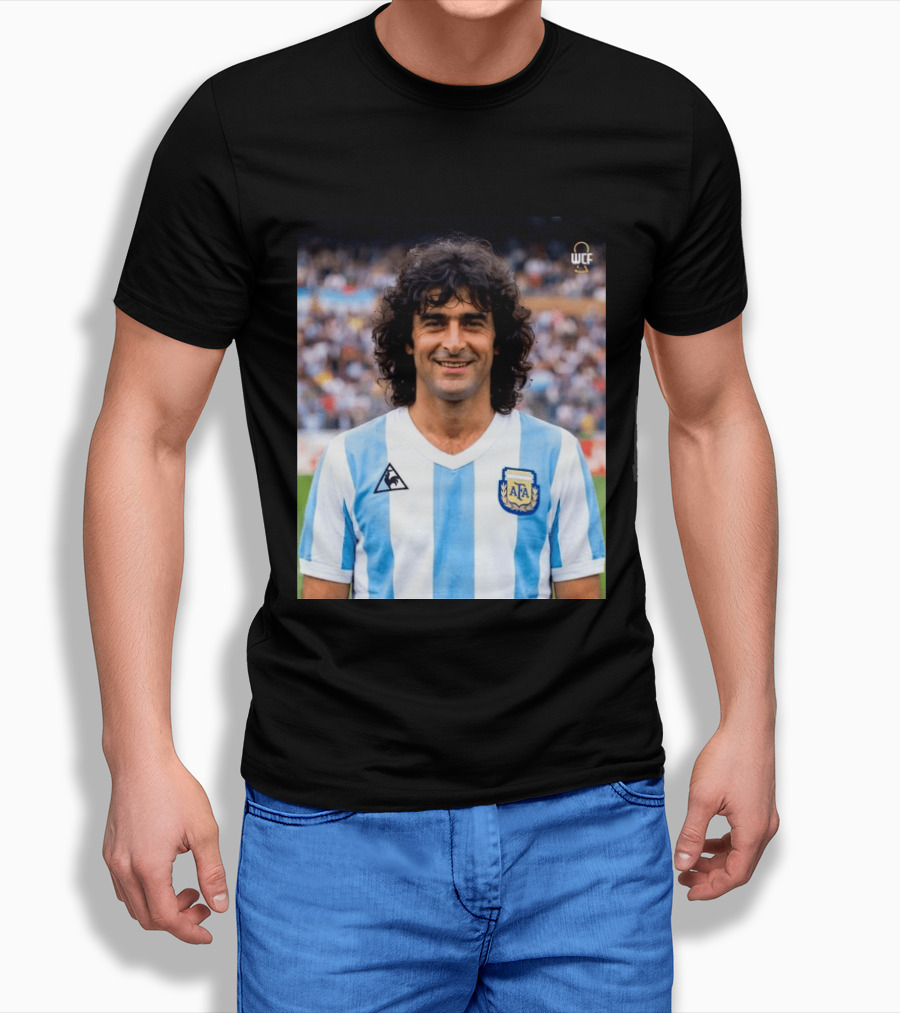 Happy Birthday Mario Kempes Argentina Football Legend AFA T-Shirt