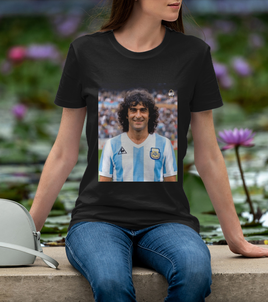 Happy Birthday Mario Kempes Argentina Football Legend AFA T-Shirt