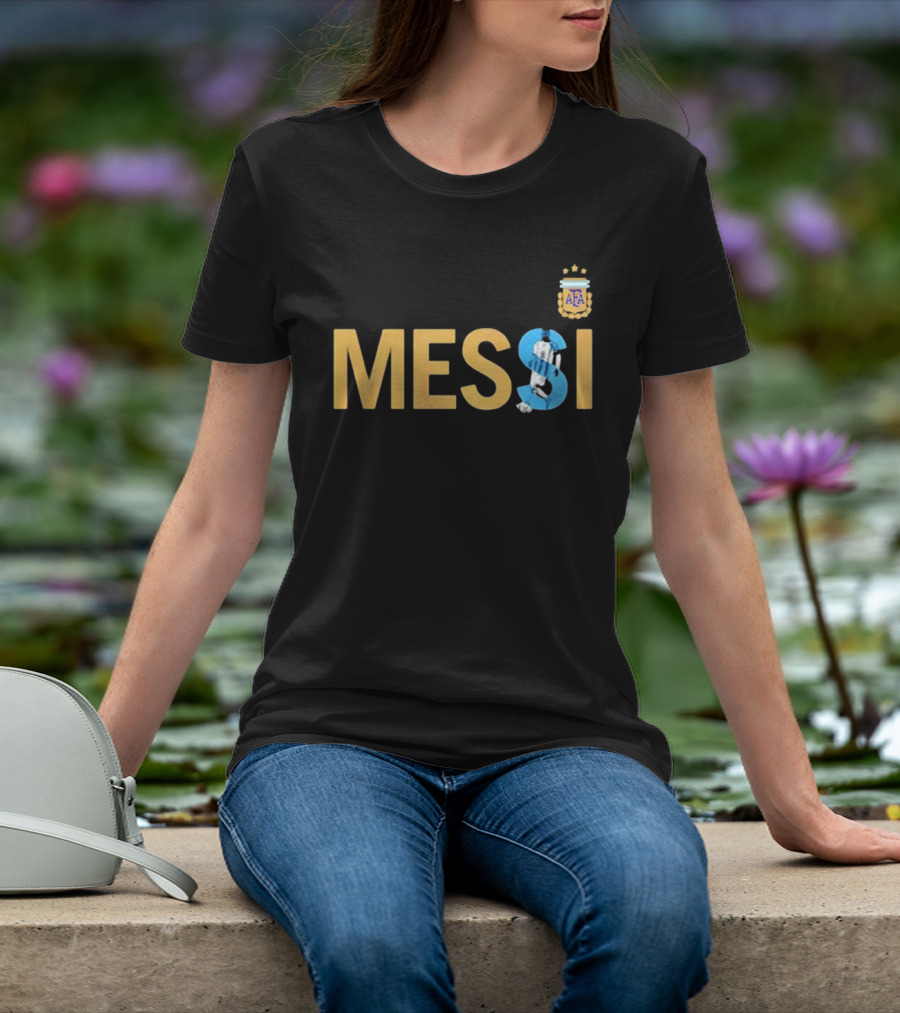 Lionel Messi AFA Argentina Football Team T-Shirt