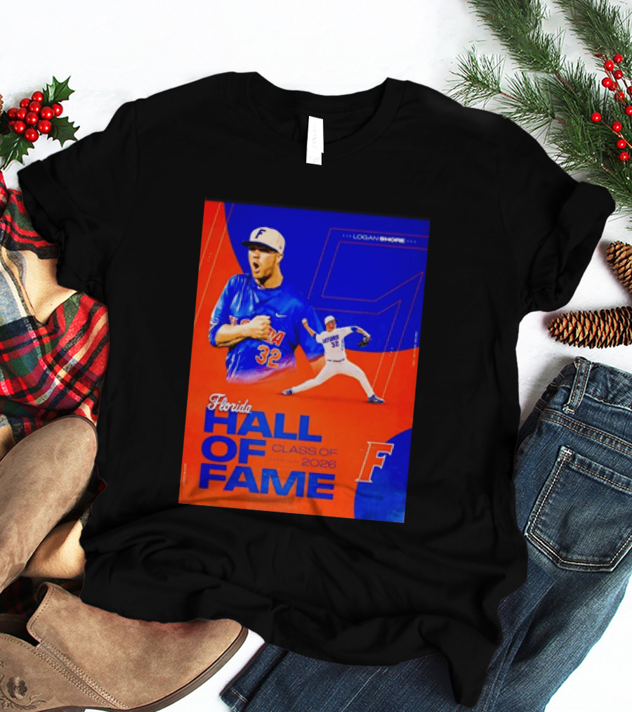 Logan Shore Florida Gators Hall Of Fame Class Of 2026 T-Shirt