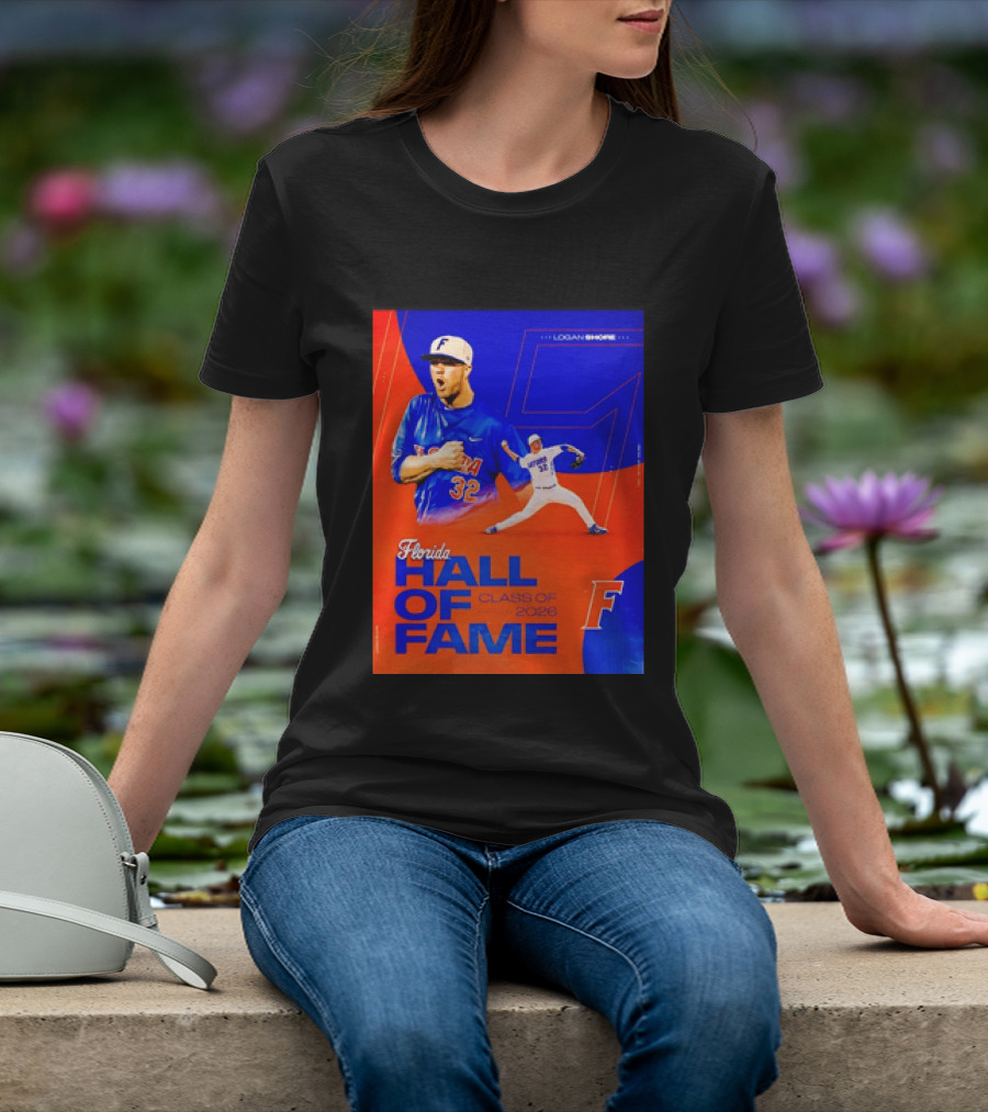Logan Shore Florida Gators Hall Of Fame Class Of 2026 T-Shirt